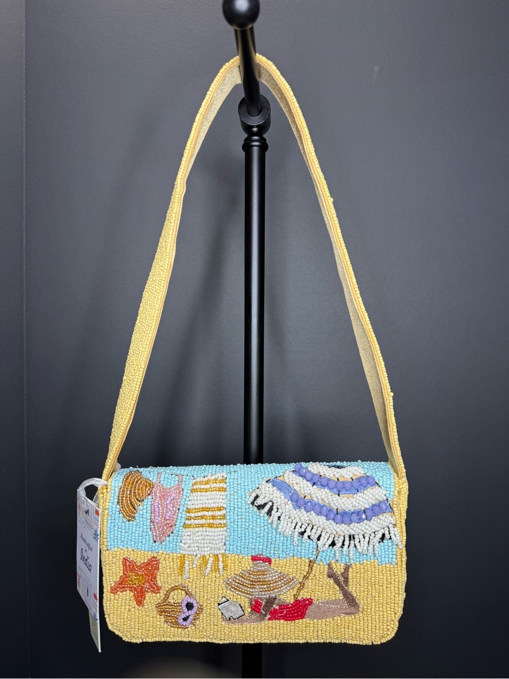 New Viral Beaded Purse Bag Made in India Summer Resort Novelty Beach